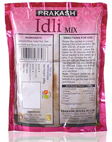 PRAKASH PRAKASH Idli Mix, 800gm (200gm*4)