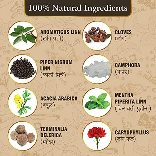 Vithoba Vithoba Ayurvedic Dant Manjan | Ayurvedic Tooth Powder | Herbal Tooth Whitner For Oral Health With Natural Herbs | Dant Manjan For White Strong Teeth & Refreshing Breath | 40g + 80g |