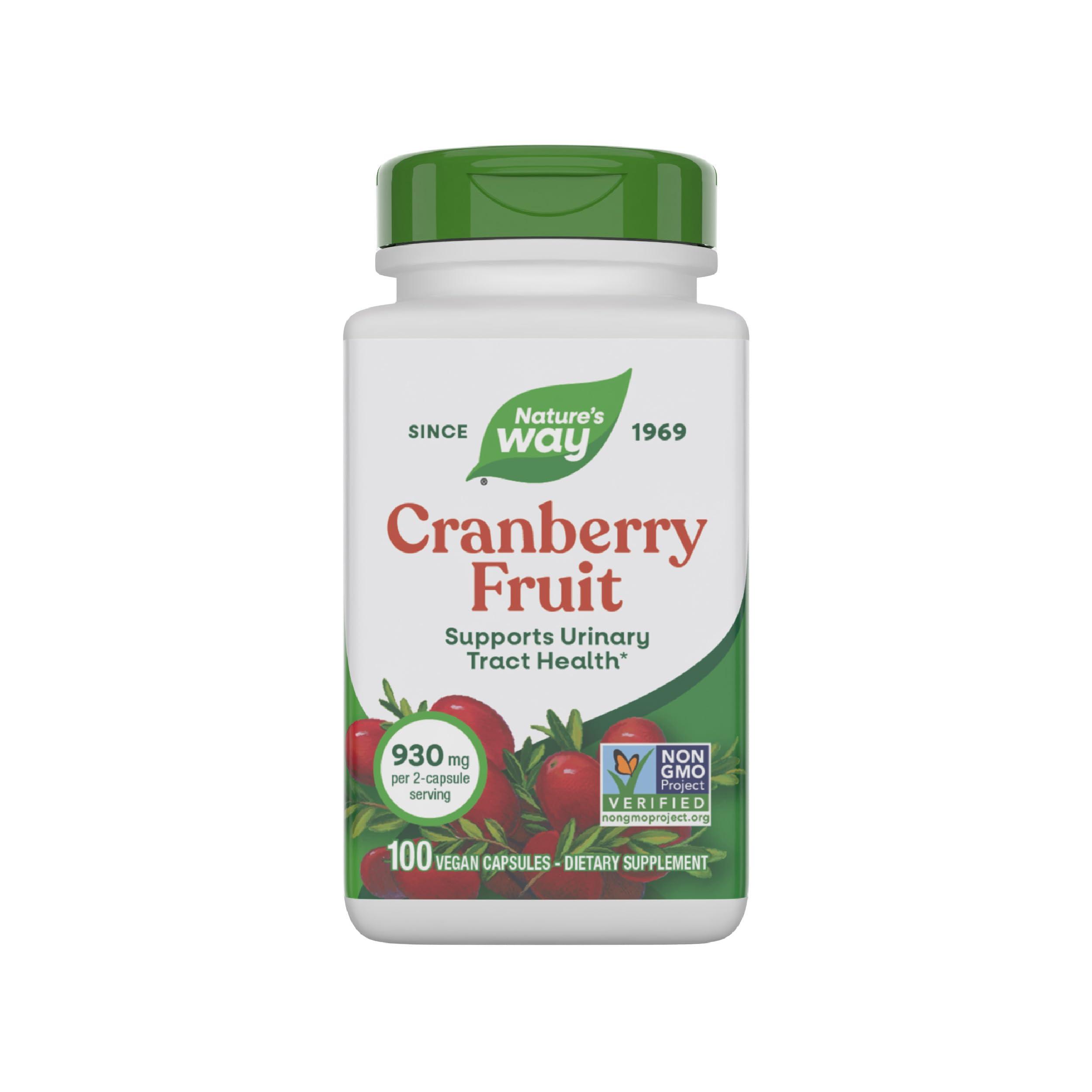 NATURE'S WAY Nature\'s Way Cranberry Fruit, 465 MG, FRUIT, 100 CAP
