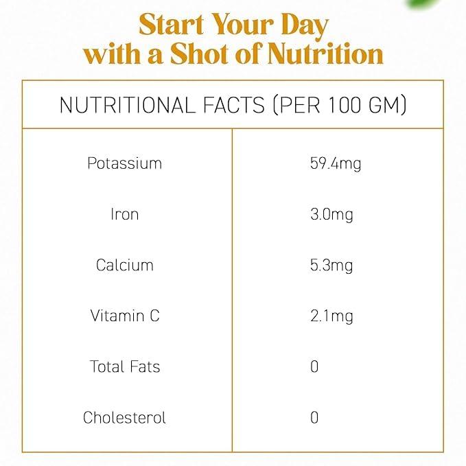 4more 4MORE 100% Natural Cold Pressed Ginger Shot Fortified With Lemon Juice & Honey | 240mL (Pack of 6x40 mL) | No Added Preservatives & Refined Sugar | Natural Ingredients Helps Improve Immunity & Digestion