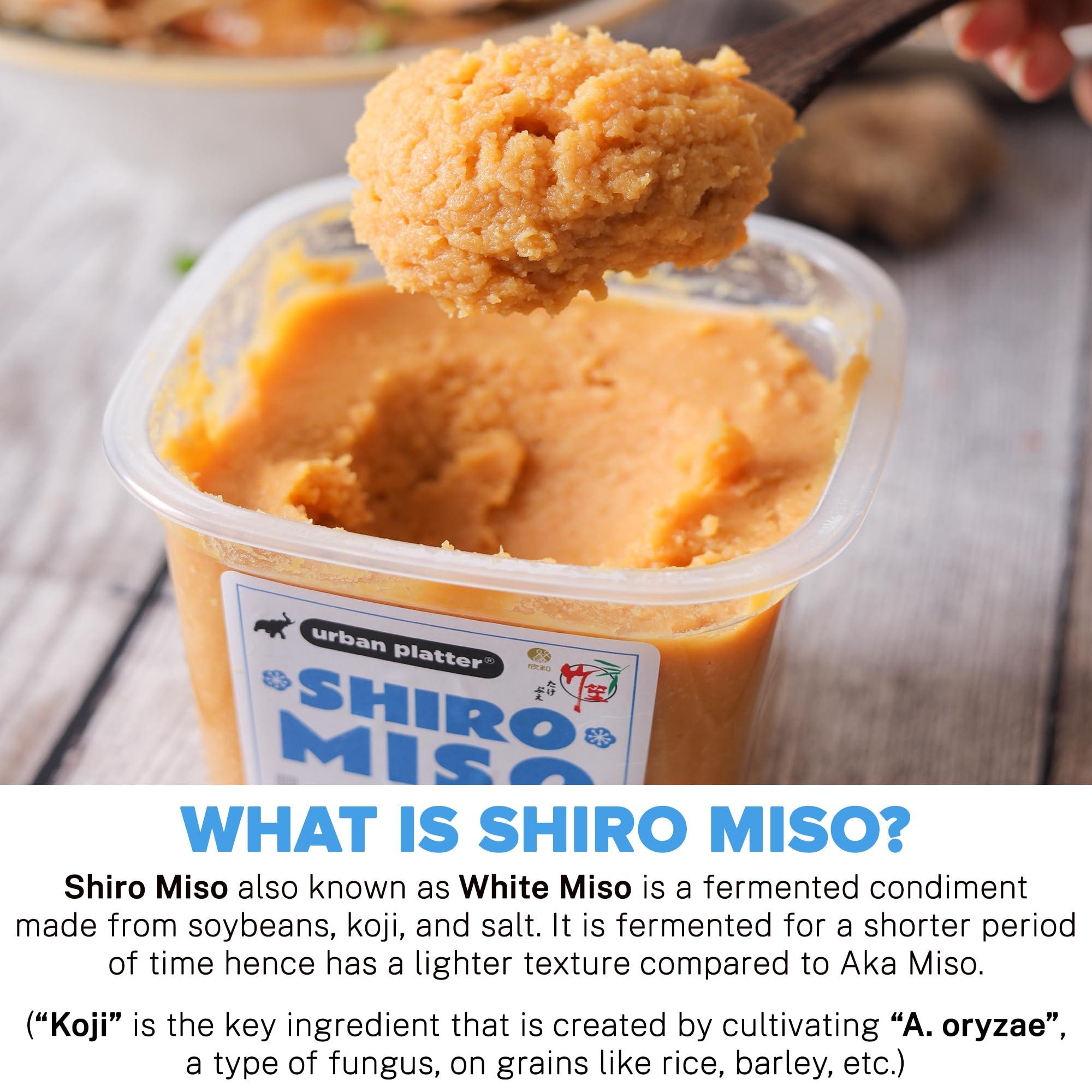 urban platter Urban Platter Shiro Miso, 500g (Light Miso Paste | Soy Based | Japanese Staple)