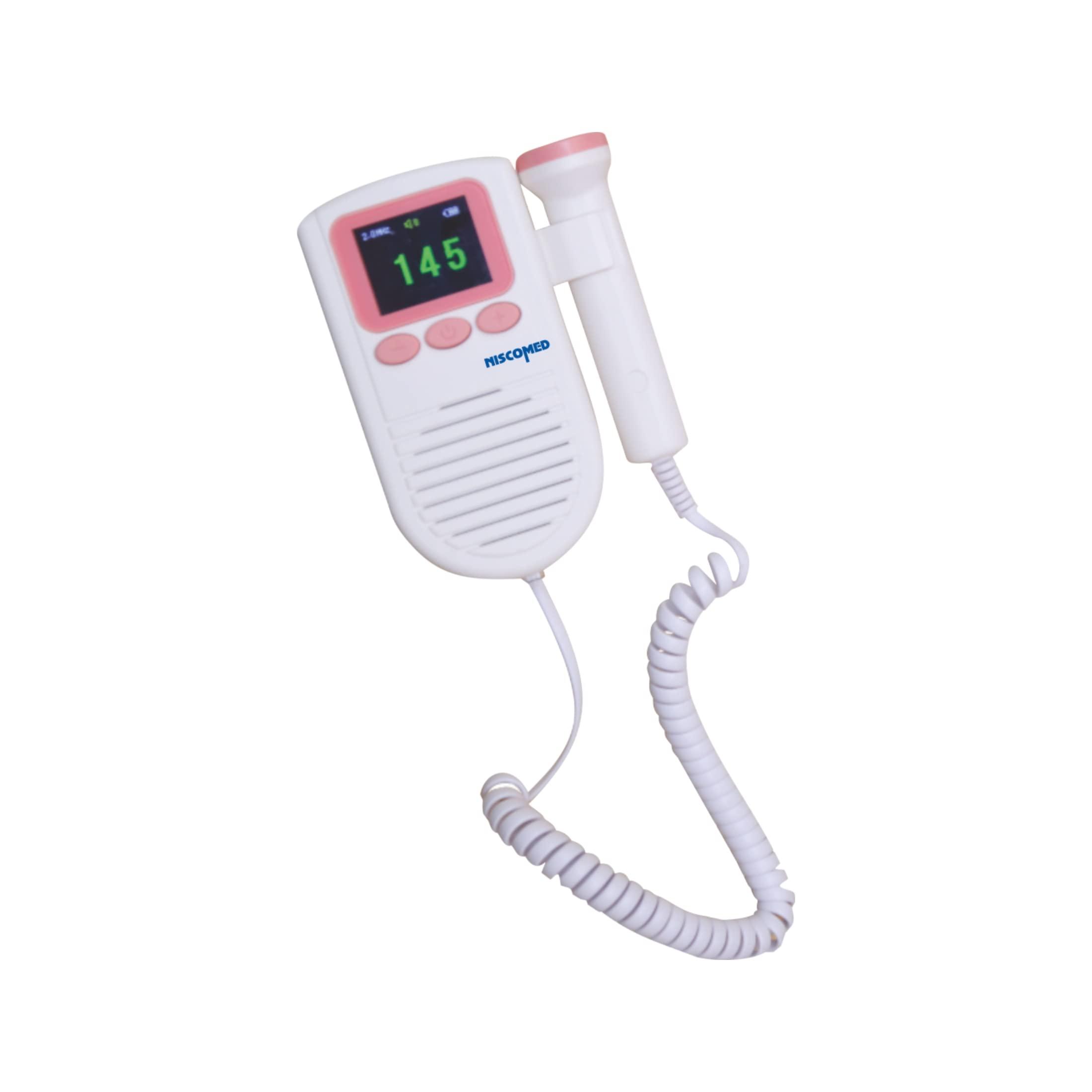 NISCOMED Niscomed Professional Ultrasonic Fetal Doppler With Build-In Speaker (ND-105)