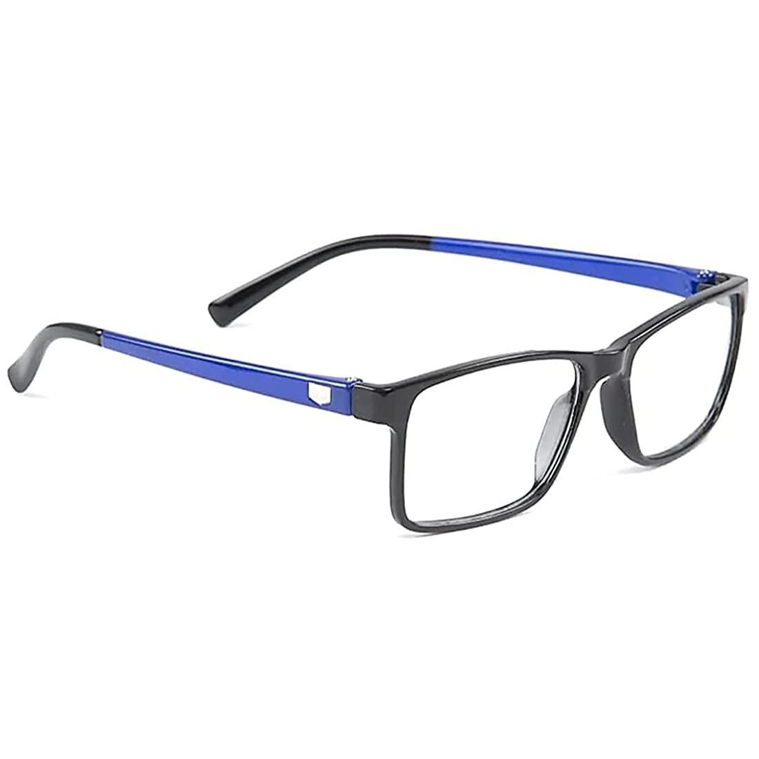 Fision Fision Progressive Anti Glare Reading Glasses For Men Women, Anti Glare Progressive Reading Power Glasses 1.00-3.00 (Distance Plano/Reading +1.50)
