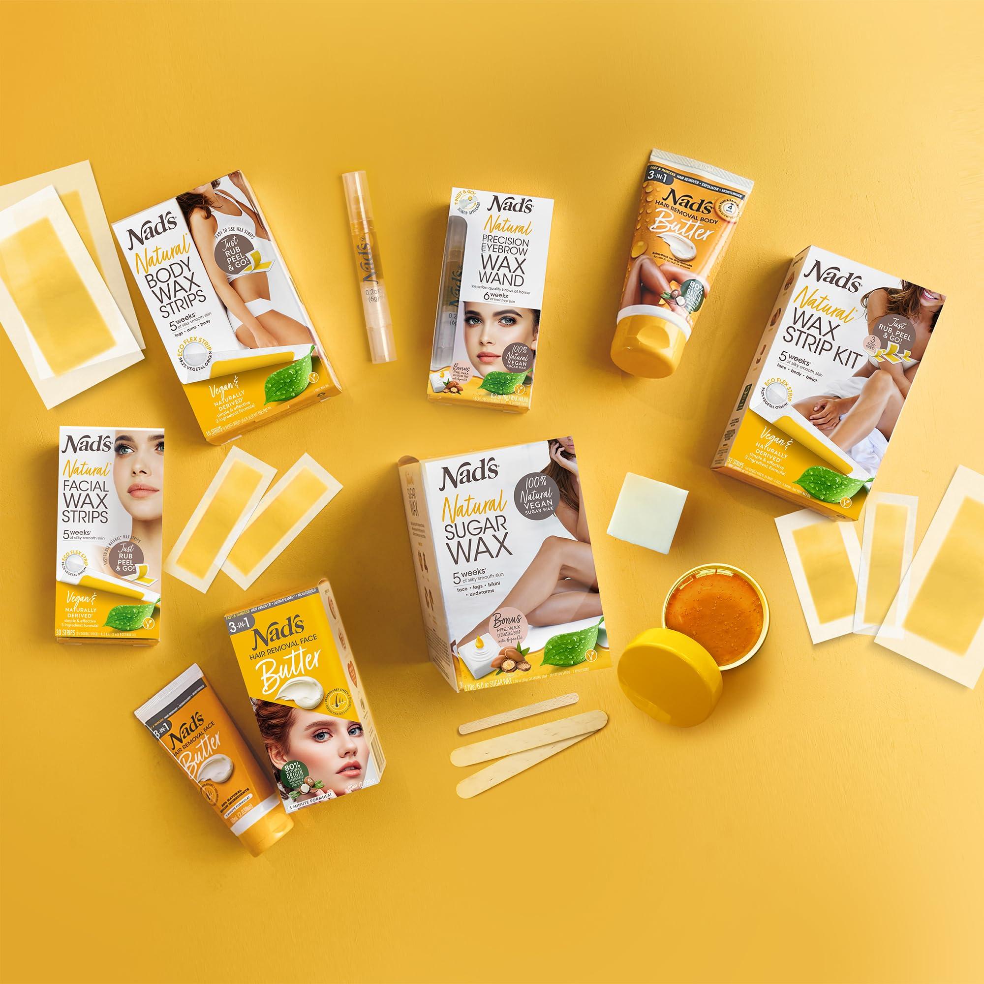 NAD\'S Nad\'s Natural Sugar Wax, 170 Gram