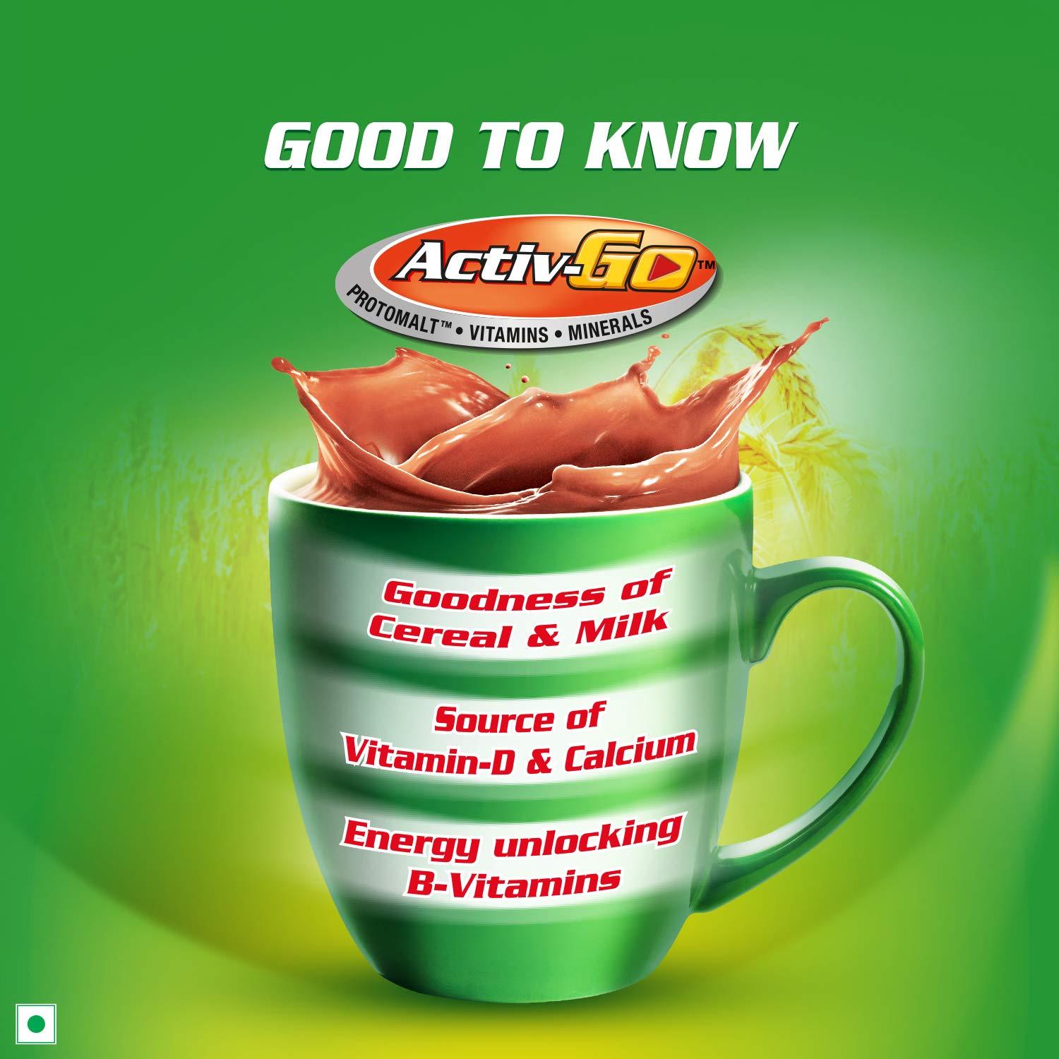 Nestlé Milo MILO Nestle Activ-Go Powder Health Drink- (Chocolate Flavour) Pouch, 400 G