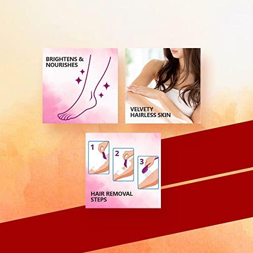 Sunny Sunny Hair Removal Cream Enriched With Aloevera & Calendula for Pain Free & Gentle Removal of Unwanted Hair | For Moisturized, Baby Soft, Velvety Smooth, Hairless Skin (100gm)