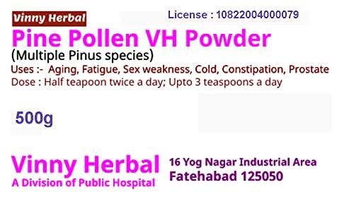 Vinny Herbal Pine Pollen DKC Herbal Supplement Powder