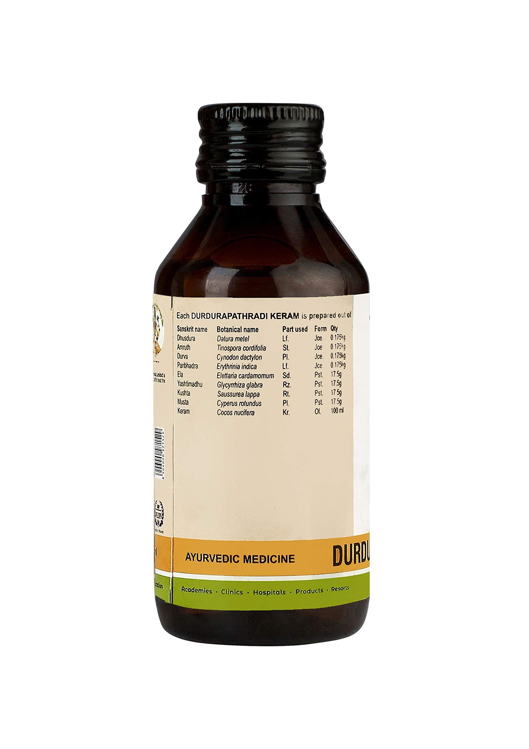 KERALA ayurveda Kerala Ayurveda Durdurapathradi Keram 100 Ml