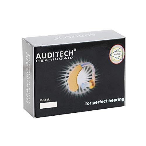 AUDITECH® AUDITECH® Sound Enhancement Amplifier ' Perfect ' Behind The Ear Hearing Aid (Beige)