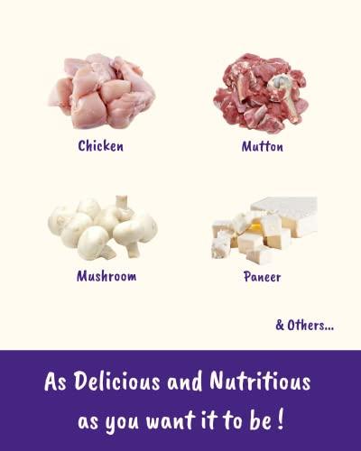 currychief CurryChief Chettinad Curry Paste | Pack of 2 | Just add Chicken and Water | 100% Veg | Chicken Masala | Cook in 10 Minutes | For 500g Chicken |100% Natural | Zero Preservatives | Net Weight 275g | Serves 3-4