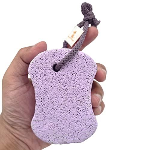 MAJESTIQUE Pumice Stone for Feet 2 pcs, Majestique Natural Lava Pedicure stone for Body, Bath Stone, Pumice Stone Remove Dead Skin for Hand, Pubic Stone Scrubber Foot Stone Exfoliating, Foot, Elbows
