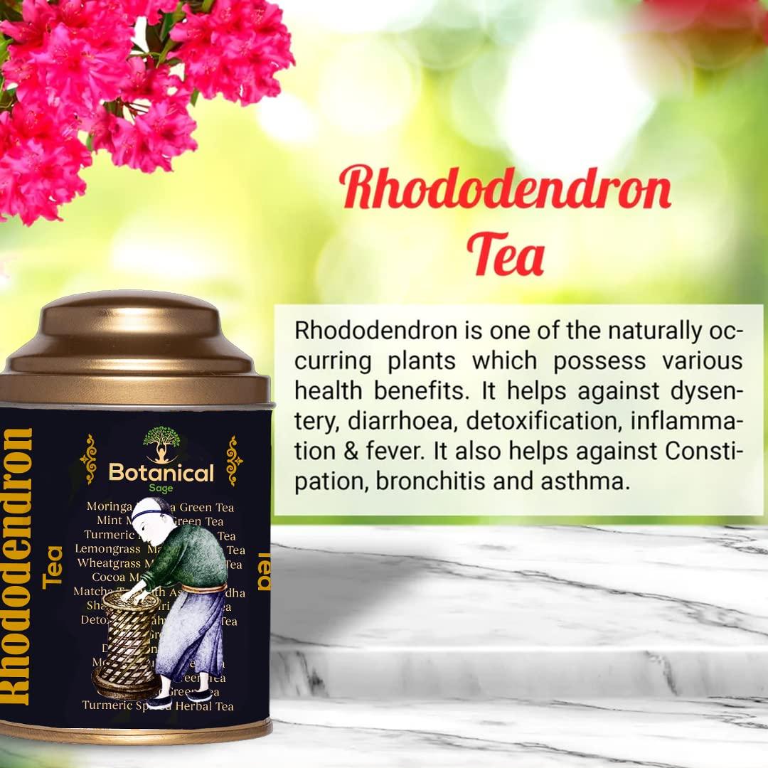 Botanical Sage Botanical Sage- Rhododendron tea 50g | Buransh Flower Tea | Selected | Luxury Tea