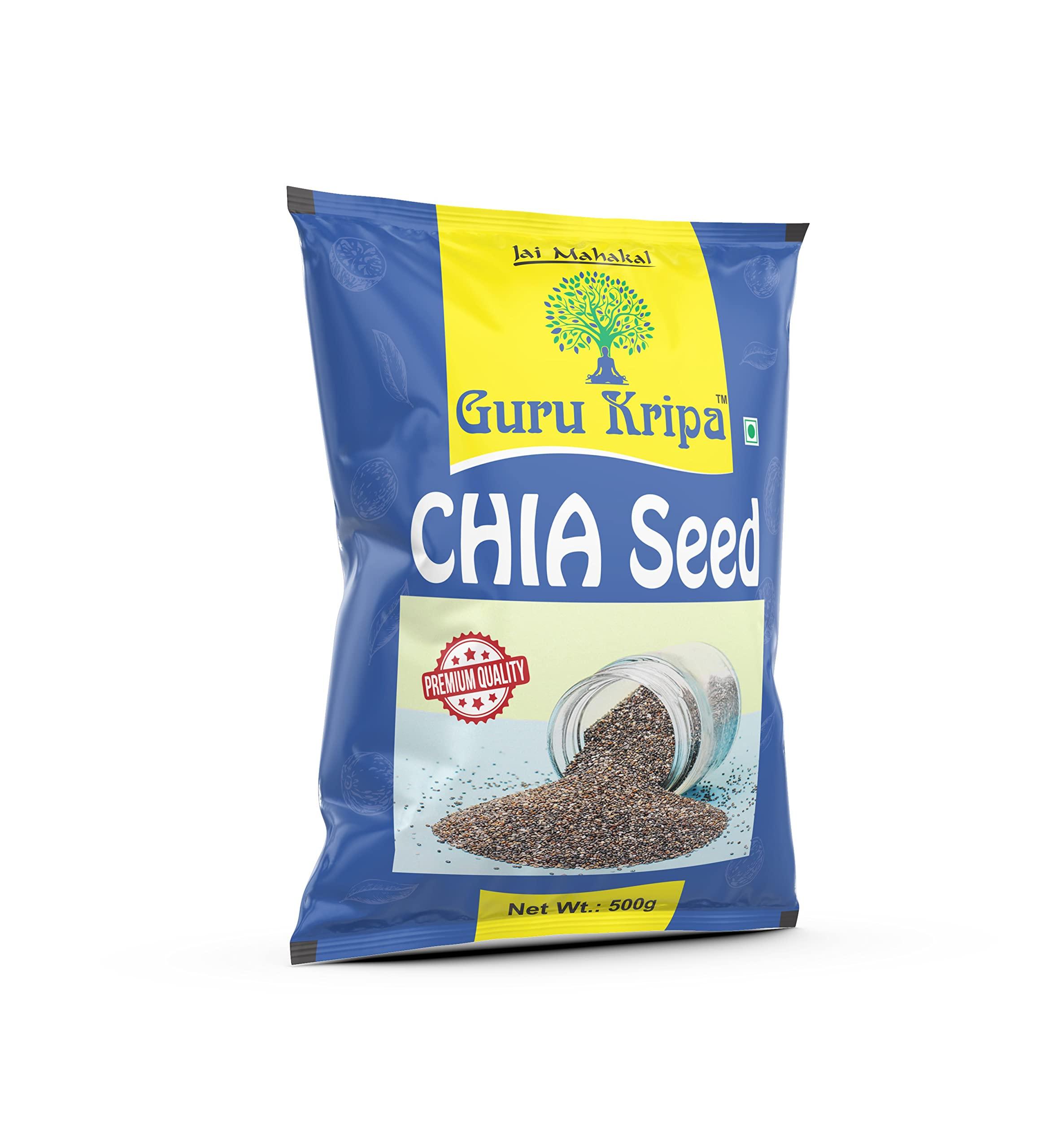 Jai Mahakal Guru Kripa Jai Mahakal Guru Kripa Chia Seeds 500gm