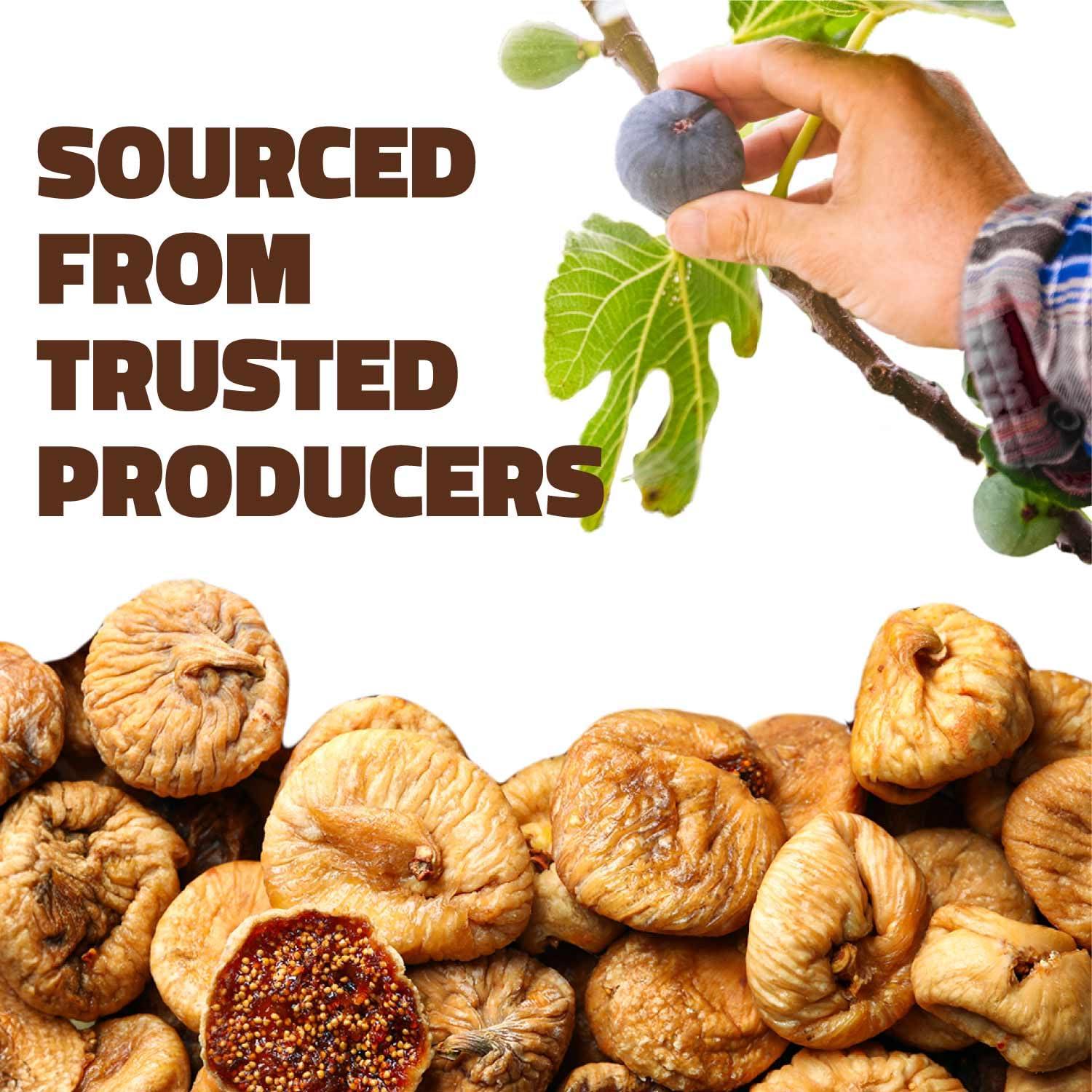 Farmley Farmley Premium Anjeer Dry Fruit | 200g Each | Anjeer, Figs Dry Fruits, Figs, Dried Fig, Dry Figs, Afghani Anjeer, Dry Anjeer, Dried Anjeer, Rich Source of Vitamins Dietary Fiber (Pack of 2)