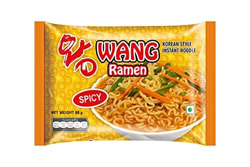 Wang Ramen Wang Ramen Korean Style Spicy Instant Noodles, (80 g x Pack of 30 )