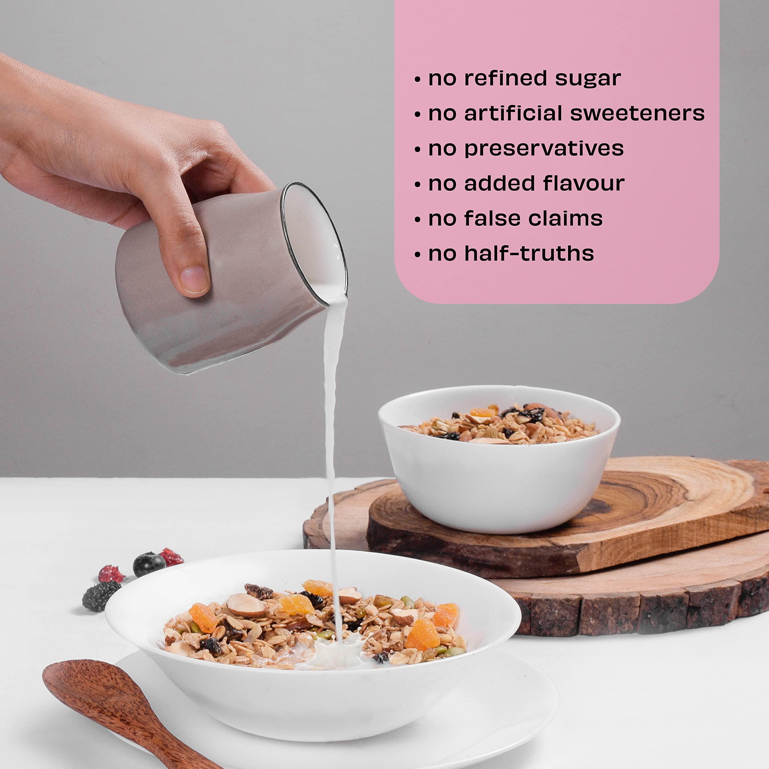The Whole Truth The Whole Truth - Super Saver Breakfast Muesli | Nuts, Dried Fruits and Seeds | 750 grams | Vegan | Dairy-free | No Artificial Sweeteners | No Added Flavours | Nutritious Snack and breakfast