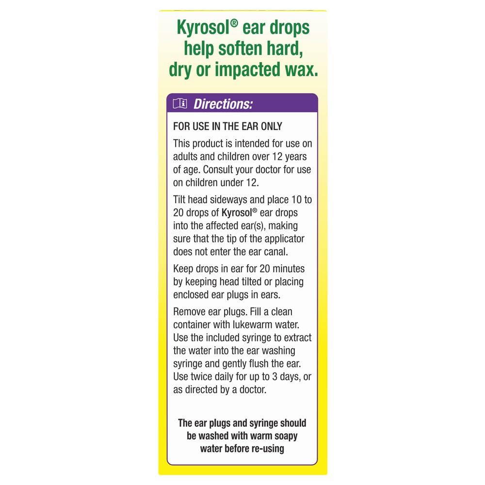 Squip Products Squip Products Kyrosol-Ear Wax Removal Kit