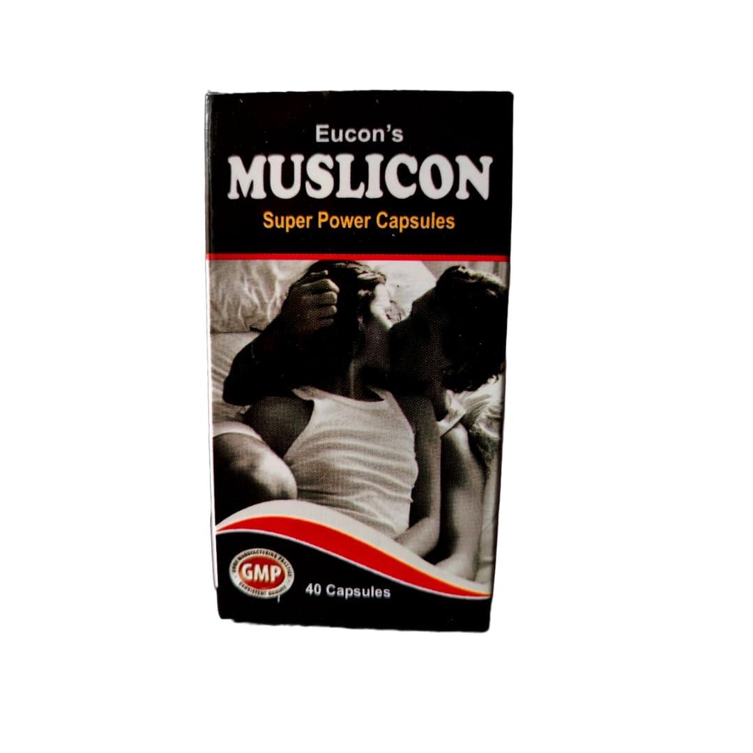 Eucon Pharmaceutical Muslicon Capsule (40caps) Pack of 1