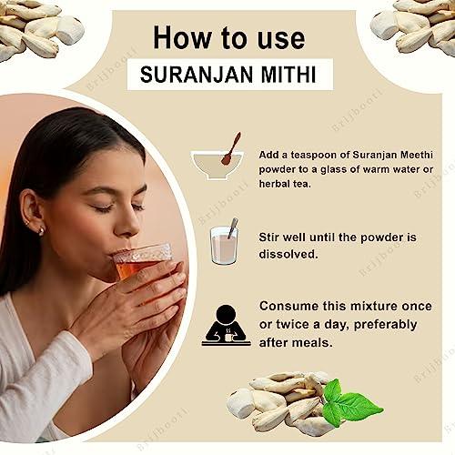 BrijBooti BrijBooti Suranjan Mithi Suranjan Sweet -(400 Gr) | Colchicum Luleum Shirin Saffron Tulipa Clusiana Luteum