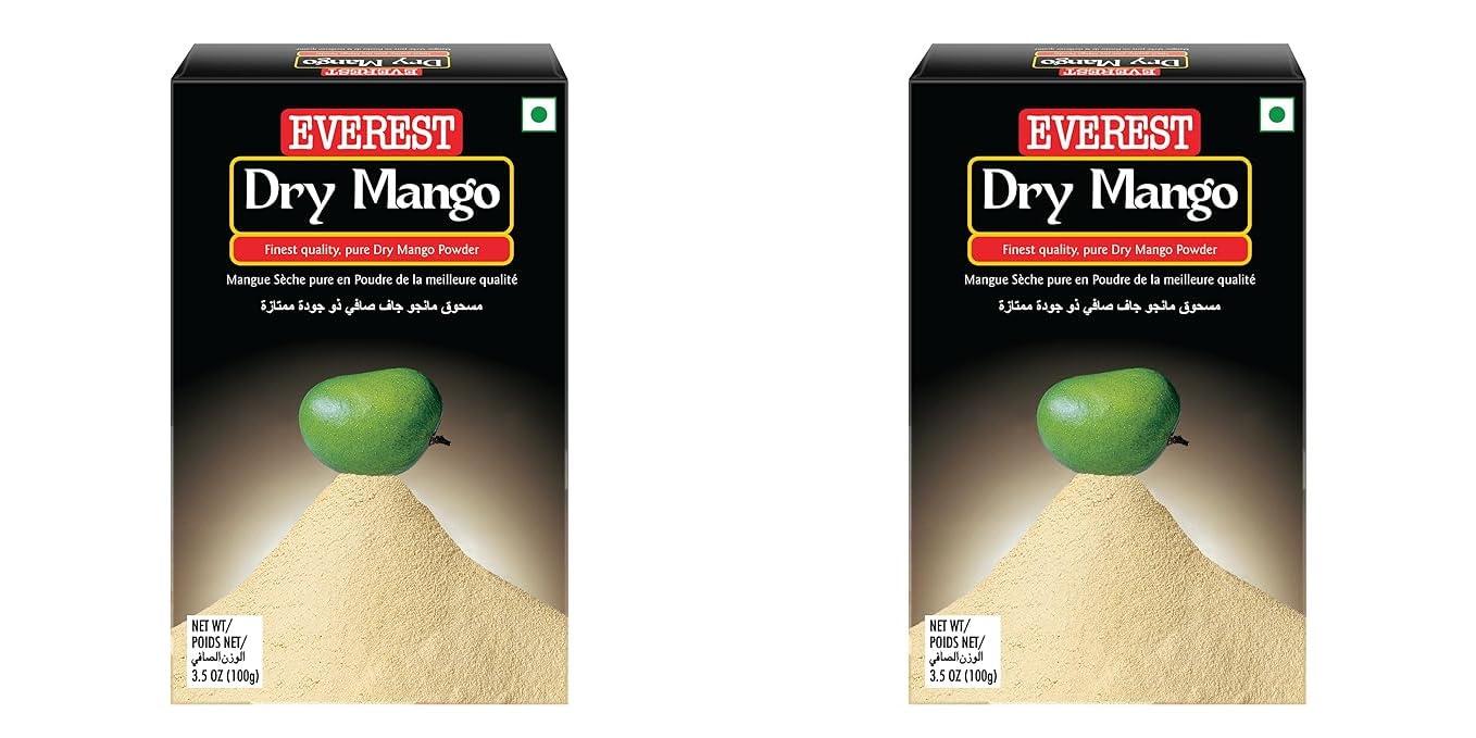 Pink Delight Everest Spices| Dry Mango Powder| Amchur Powder| 100 Gm Each| Pack of 2| 200 Gm+ Spice Sprinkler