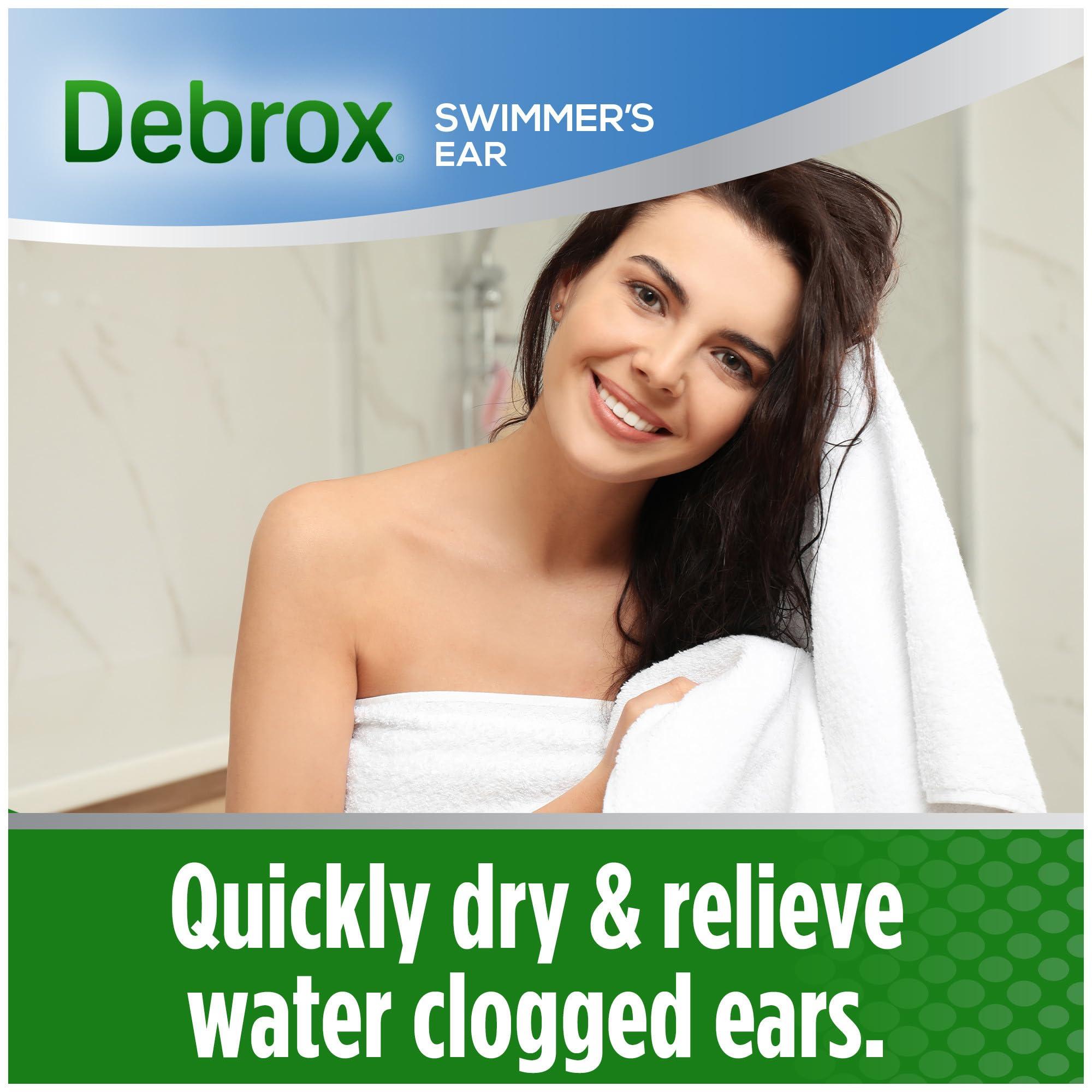 Debrox Debrox Swimmer\'s Ear Relief Ear Drying Drops | Water Clogged Ear Relief | 1.0 FL OZ