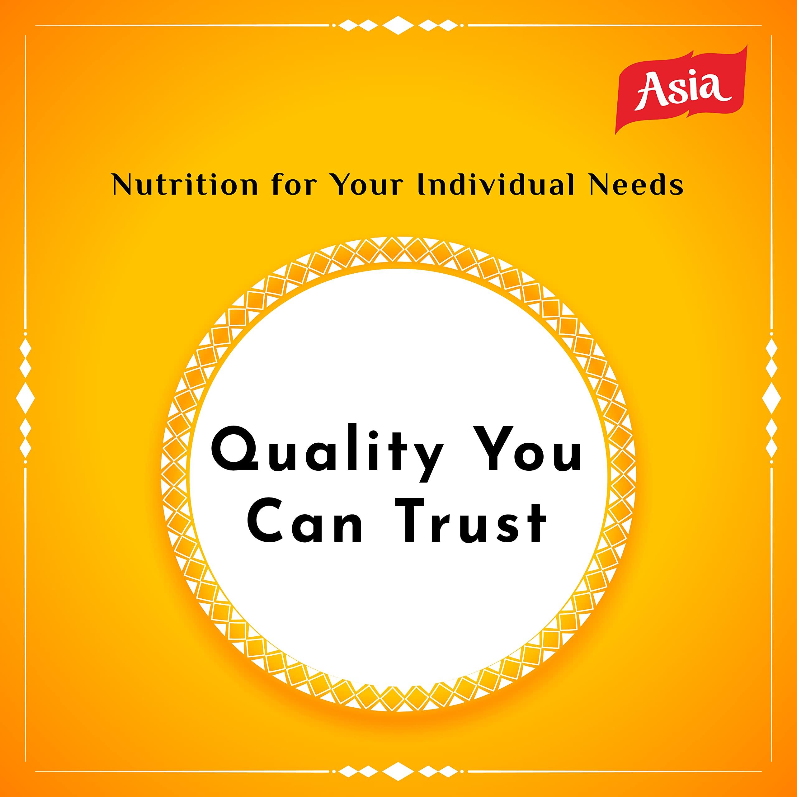 ASIA SPICES Asia Natural Turmeric Powder  Quality, High in Antioxidants, Ideal for Health & Wellness  500g