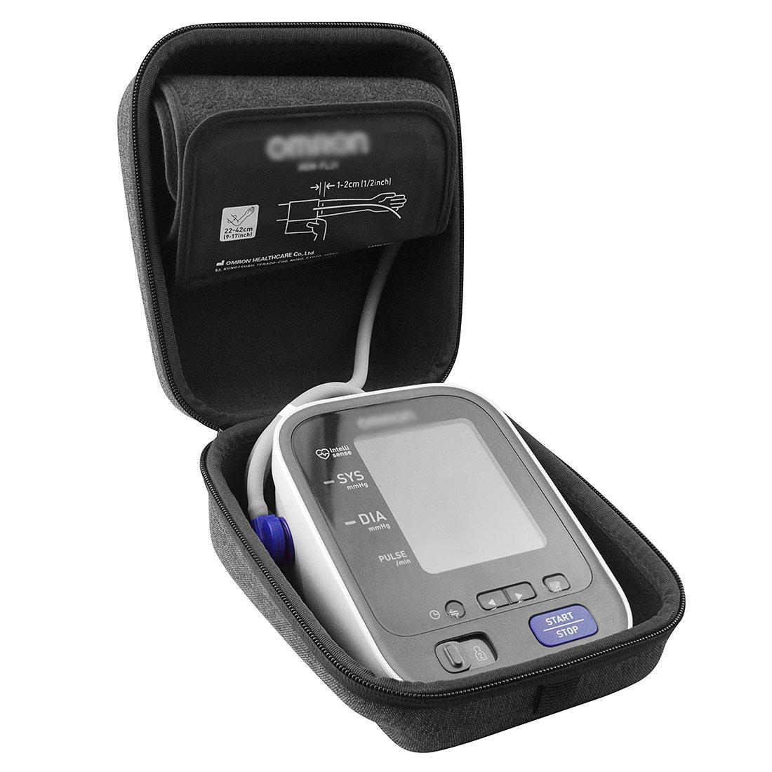 GEEKRIA Geekria Hard Shell Carrying Case for Omron 10 Series Upper Arm Blood Pressure Monitor BP785N/BP786/BP786N/Protective Travel Bag