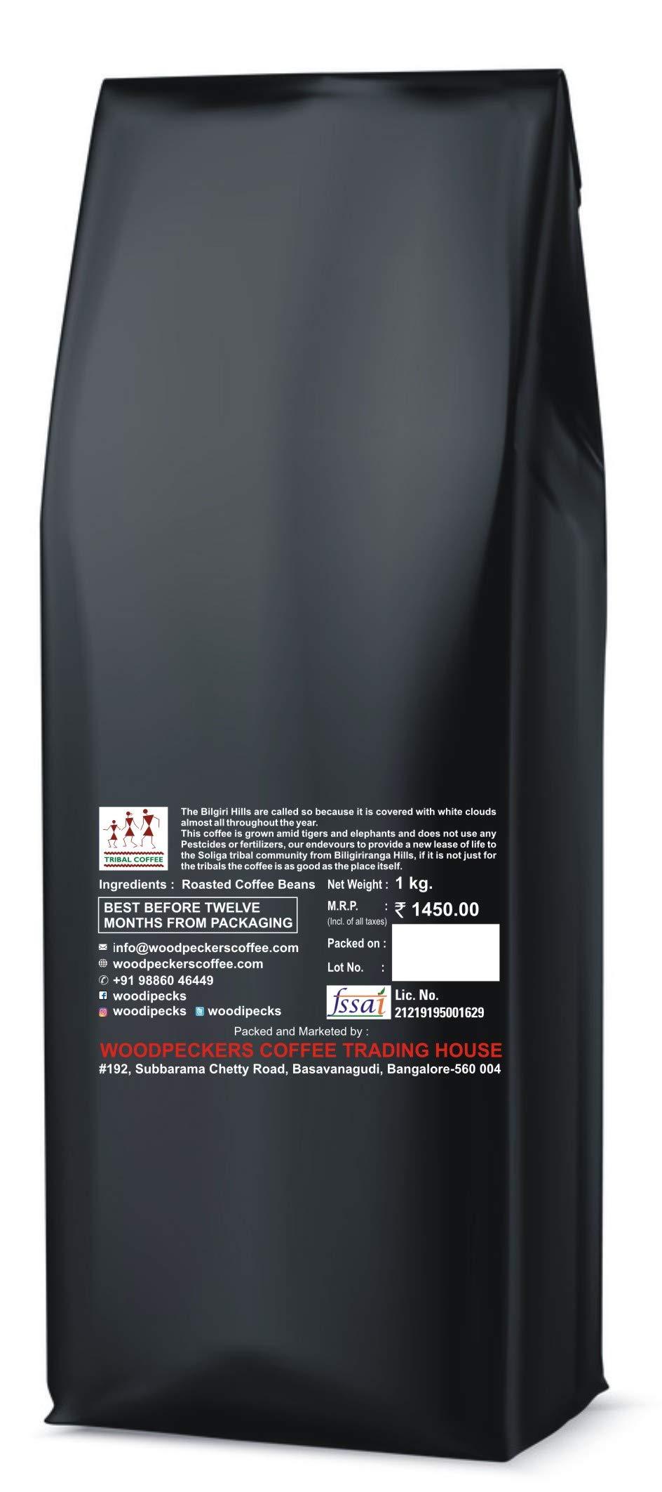 Woodi Peck’s Woodi Peck’s Biligiri Hills Arabica Roasted Coffee Beans - 1Kg
