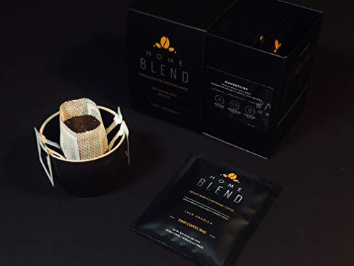 Home Blend Home Blend Coffee Roasters - Drip Coffee Bags - Pack of 10 - Mandheling - Medium Roast