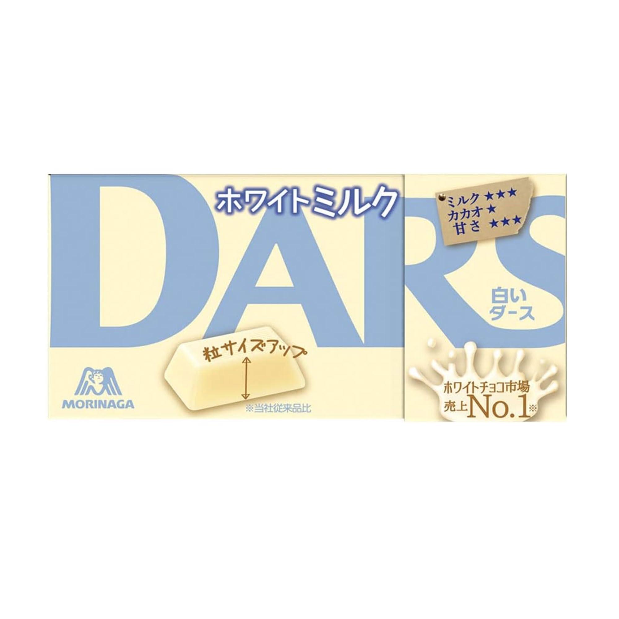 morinaga Morinaga Seika Dars White Chocolate 12 Tablets (Pack of 5)