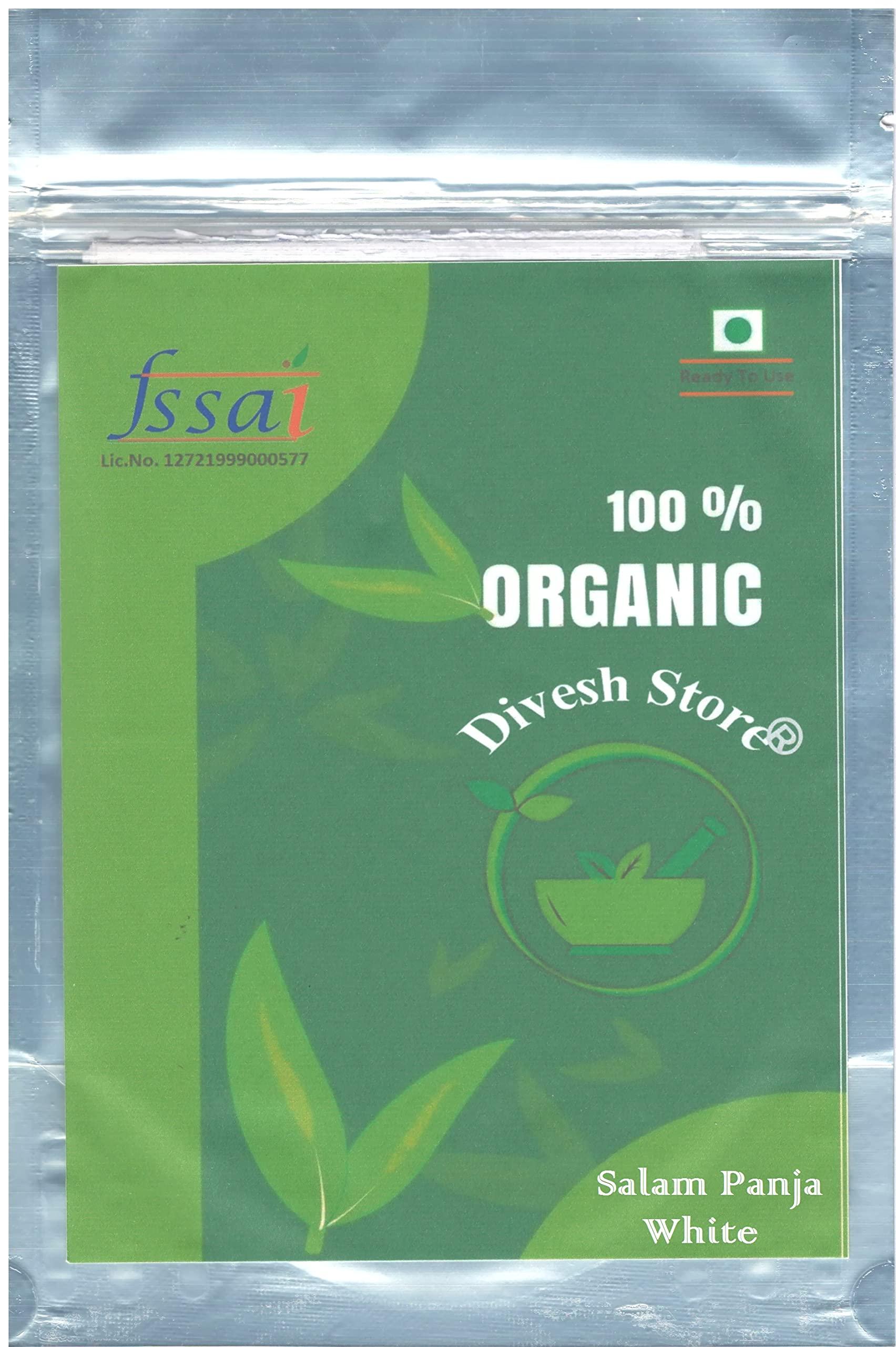 Divesh Store Divesh Store® White Salam Panja - 50 Grm - Hatta Haddi - Dacty Lorhiza - Hatagirea - Salab Panja Metha