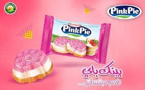 Generic Tayas Pink Pie New Mini Snack Biscuits With Strawberry Flavoured Cream Filling and White Compound Chocolate King Size 1 kg