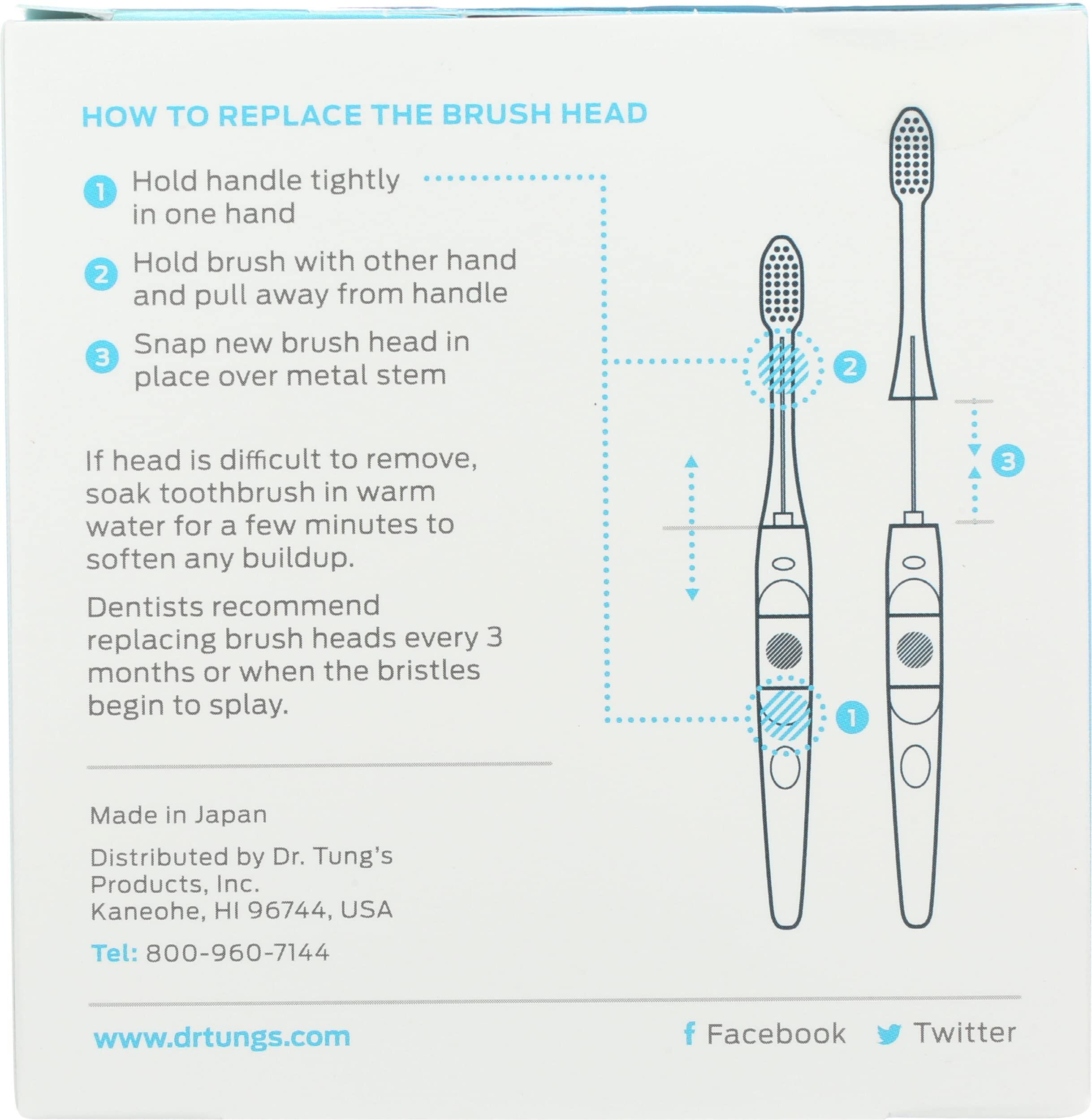 drTung\'s Dr. Tungs Ionic Toothbrush Replacement Heads