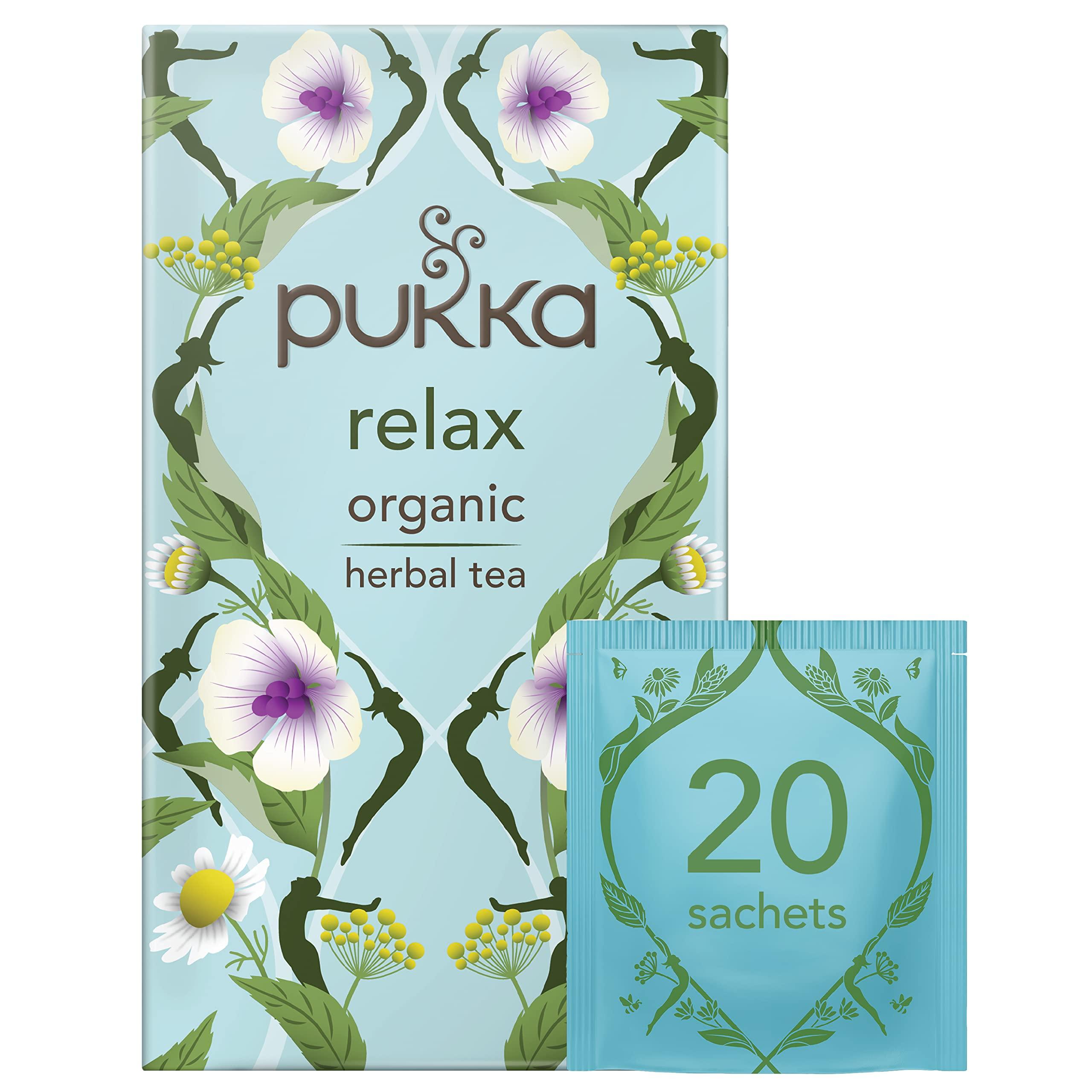 Pure & Sure Pure & Sure Herbal Infusion Organic Relax Tea, 20 Tea Bags