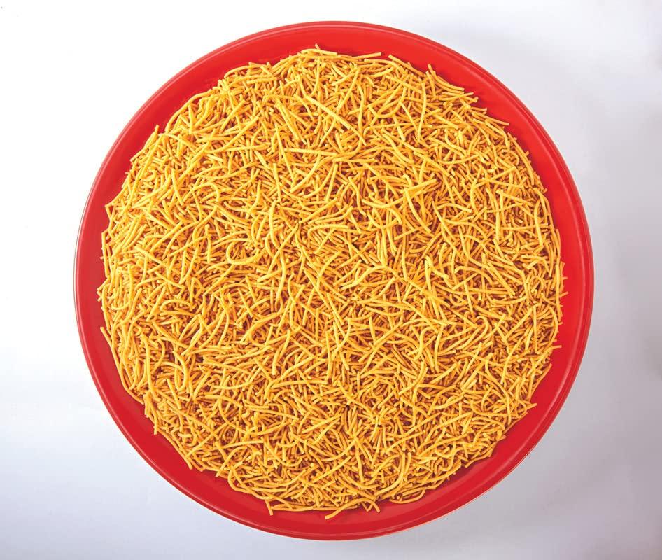 BHUJIALALJI Bhujialalji Aloo and Bikaneri Bhujia (pack of 4) 4kg| All time favourite indian snacks/Namkeen | Ready to eat | Crsipy & Light snacks