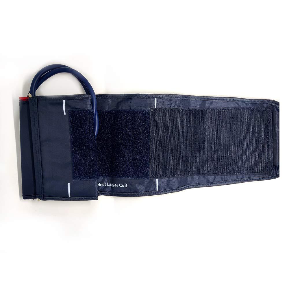 Sahyog Wellness Sahyog Wellness Single Tube Extra Long XXL Size Blood Pressure Monitor Machine Cuff (22-42 cm) - Compatible with All Brands (Dark Blue)