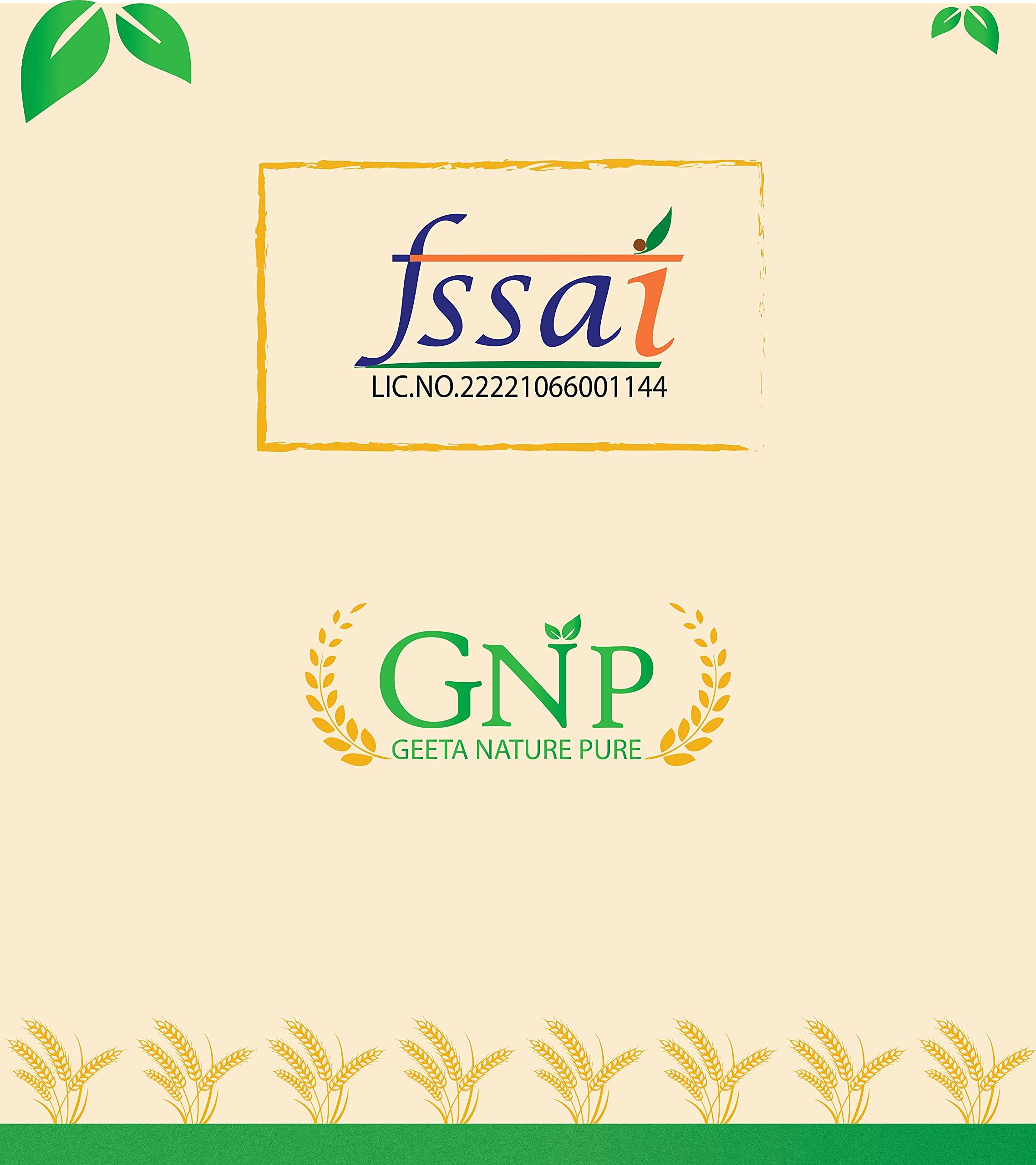 GEETA NATURE PURE GEETA NATURE PURE Chana Dal Sabut/Unpolished Chana Dal - Organic Healthy Pulses/Bengalgram/Kandi pappu/Chana Dal - 100% Organic (Pack Of 250 Gram)