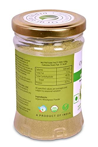 Orgrain India Orgrain India Organic Wheatgrass Powder 150g (Pack of 2 * 75g) | Company-Owned Farmlands