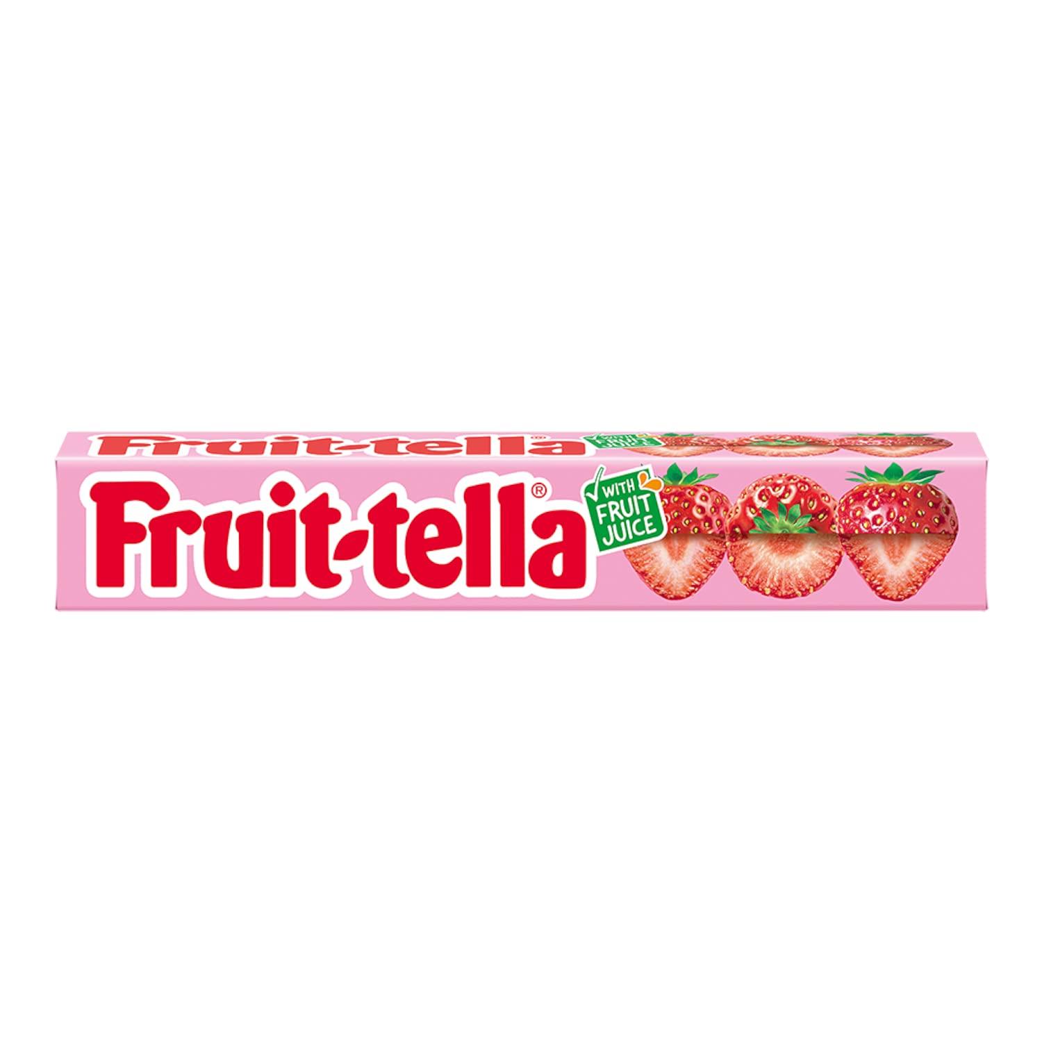 Fruitella Fruitella Strawberry, 4 x 36 g