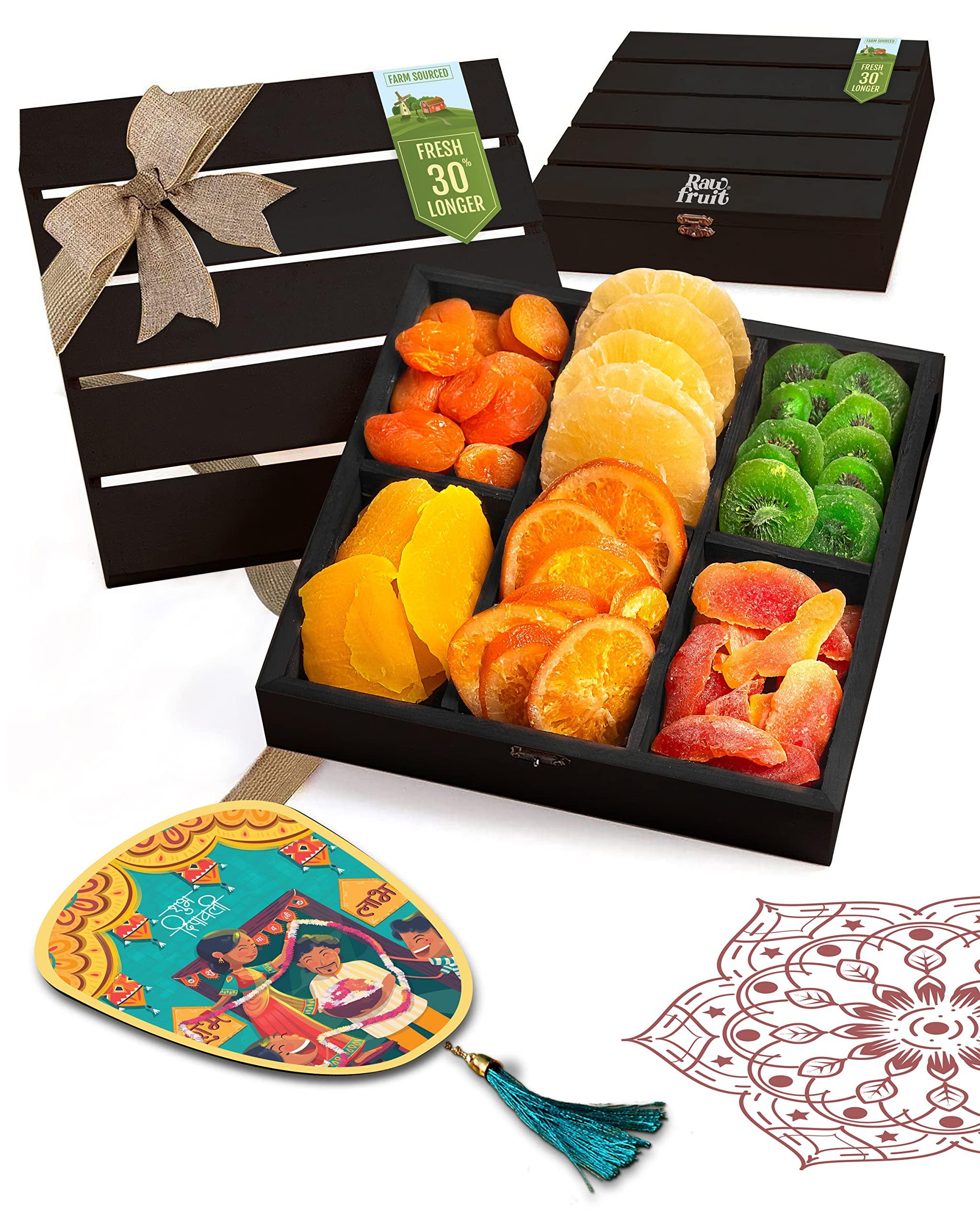 HYPERFOODS Diwali gift pack Diwali gift hampers Dry fruits combo pack LID-6 Tropical Diwali Dry fruit gift box Diwali hamper Diwali gift items Diwali gifts for family & friends Gift for diwali
