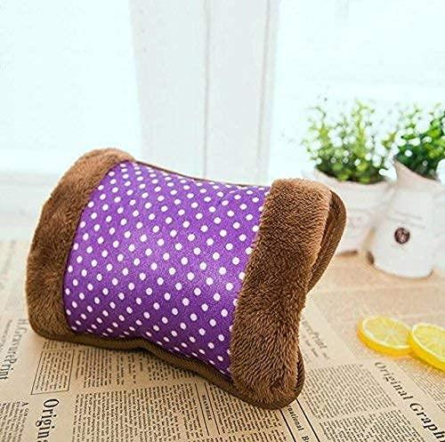 ROKOO Rokoo Heating bag with hand pockets , hot water bags for pain relief, heating bag electric, Heat Pouch Hot Water Bottle Bag, Electric Hot Water Bag Cotton Bath Towel (Brown Velvet Touch)