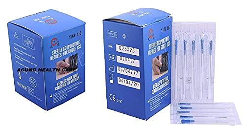 ACUPRO HEALTH CARE SYSTEM ACUPRO HEALTH CARE SYSTEM _Acs acupuncture needle sujok needle dry needling for physio therapy combo set of size Acs (25x0.13mm, 25x0.25mm) 200 needles total 2 Box