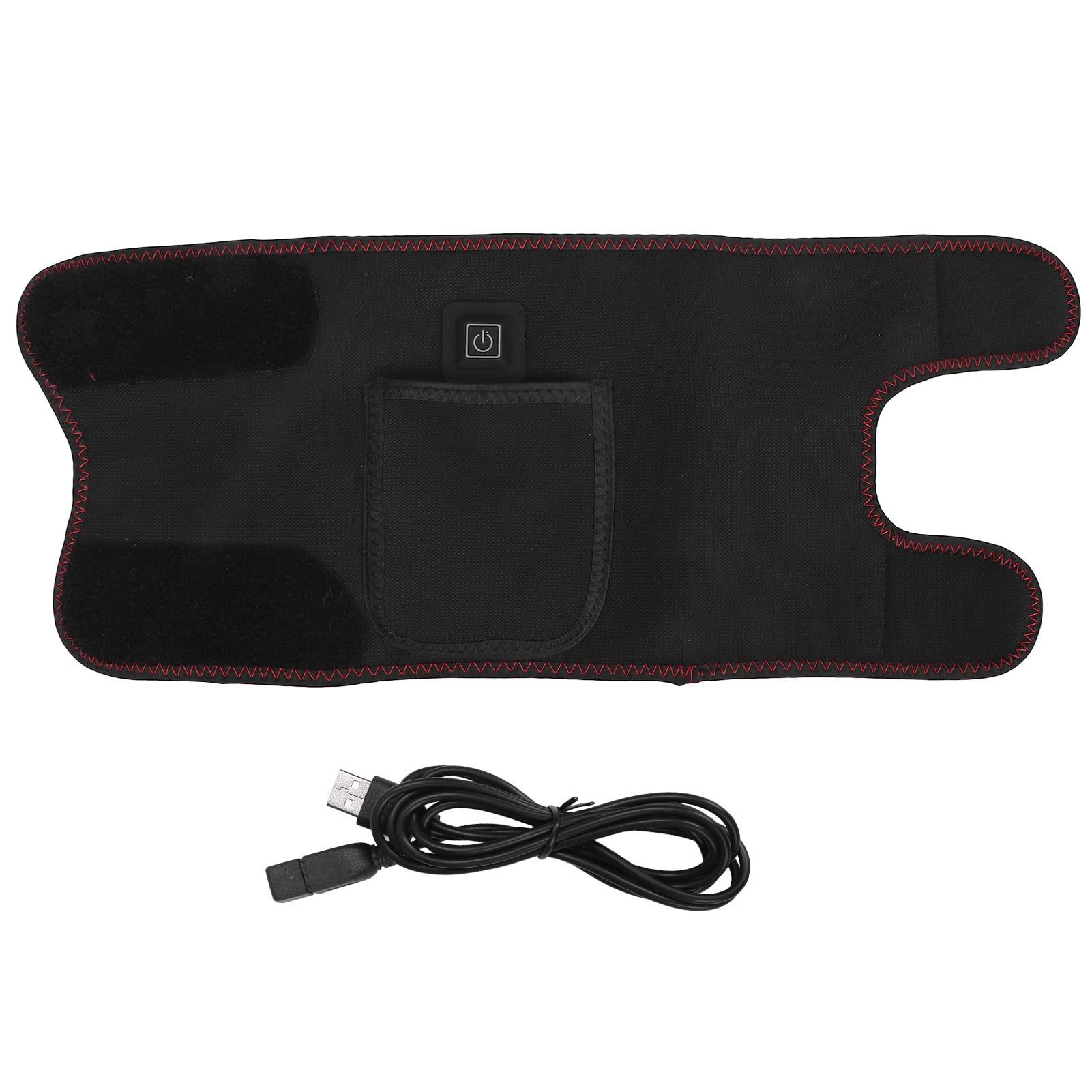 Umiway Elbow Heating Brace, 3 Temperature Gear Heating Elbow Wrap Pad Promote Circulation Hot Compress Inside Pocket for Left Arm for Elbow Joint Protection