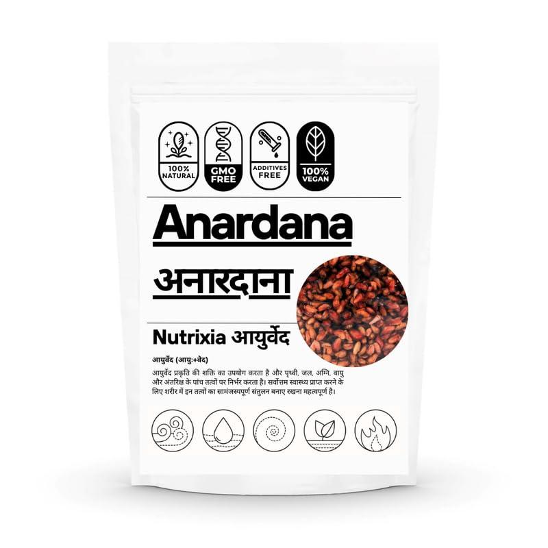 Nutrixia Anardana Seeds Pomegranate Seed Dry Anar Dana Sukha
