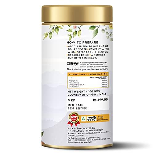 TeaRaja Tearaja Kashmiri Kahwa Green Tea, 100g