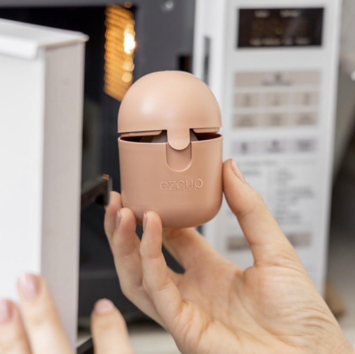 Ezcup Ezcup Reusable Menstrual Cup For Women With An Easy-To-Use Portable Sterilising Container, 100% Medical Grade Silicone, Fda Approved, Up To 8-10 Hours Use (Large) - Pink, Pack Of 1