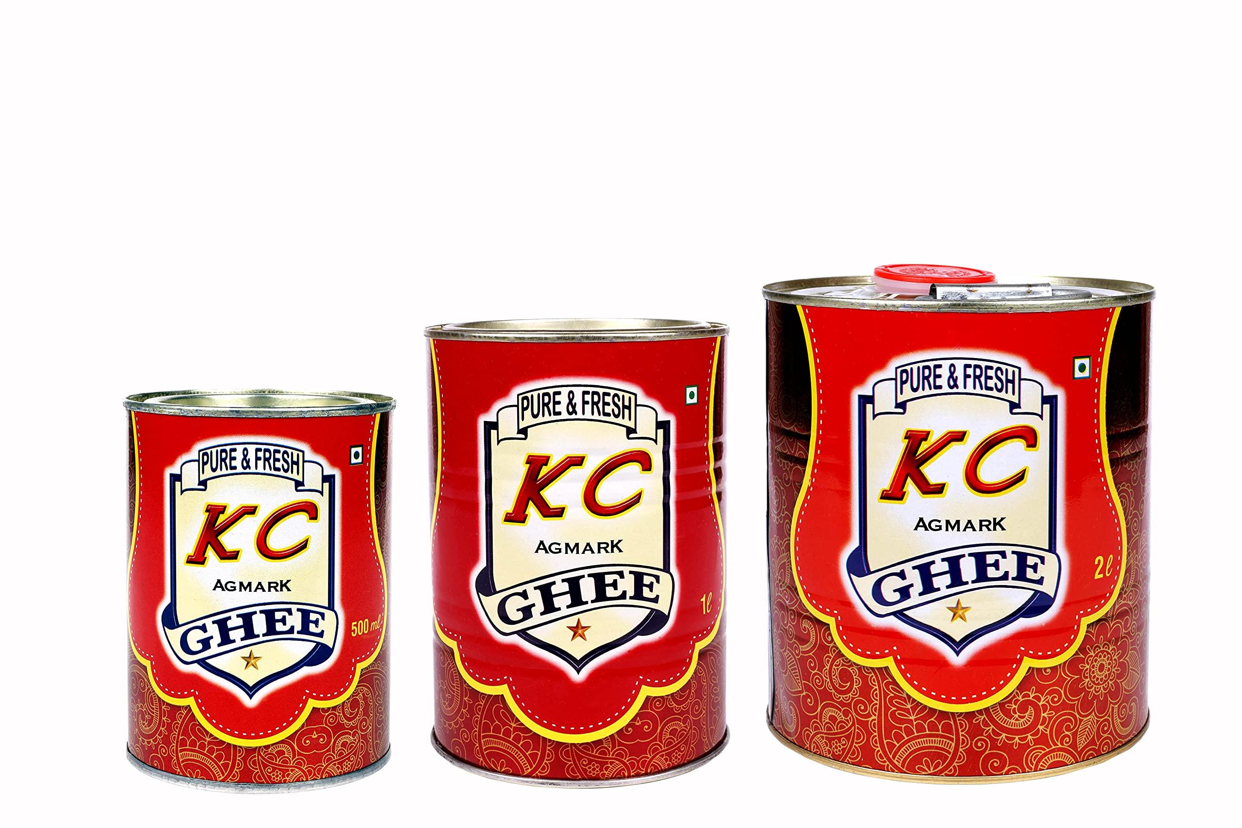 KC KC Cow Ghee 2 Ltr (Tin)