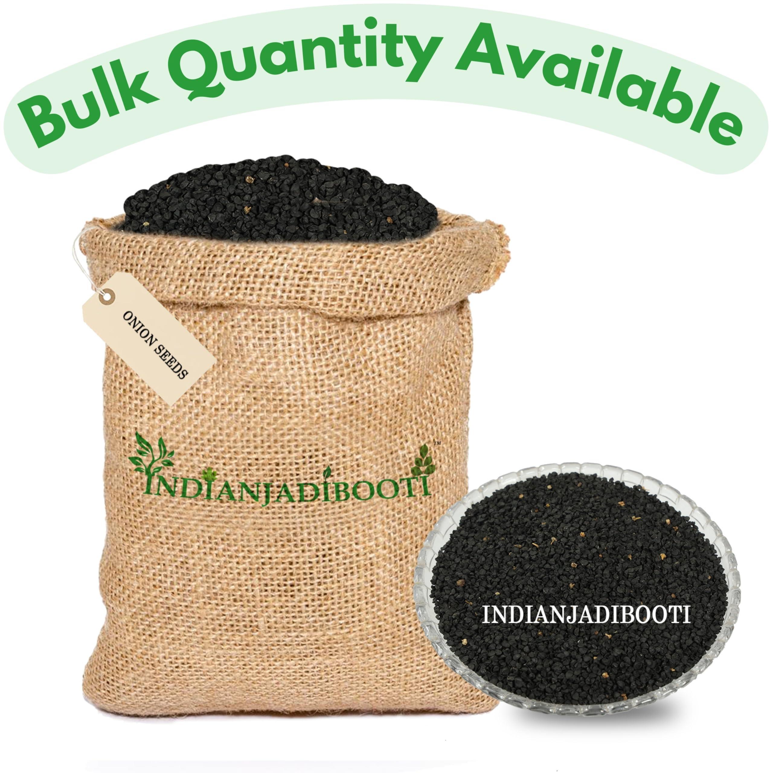 IndianJadiBooti IndianJadiBooti Edible Onion Seeds - Beej Pyaj - Beej Pyaaz - Allium cepa [Not For Germination], 900 Grams Pack