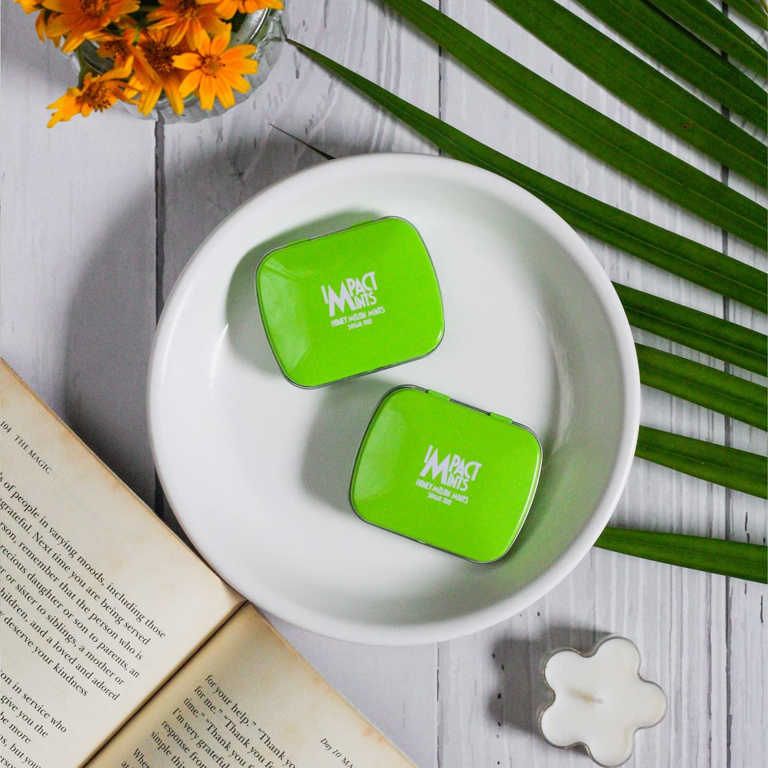 Impact Products Impact Products Mints Sugar Free Mints Honey Melon 14g - Pack of 12, 168 g