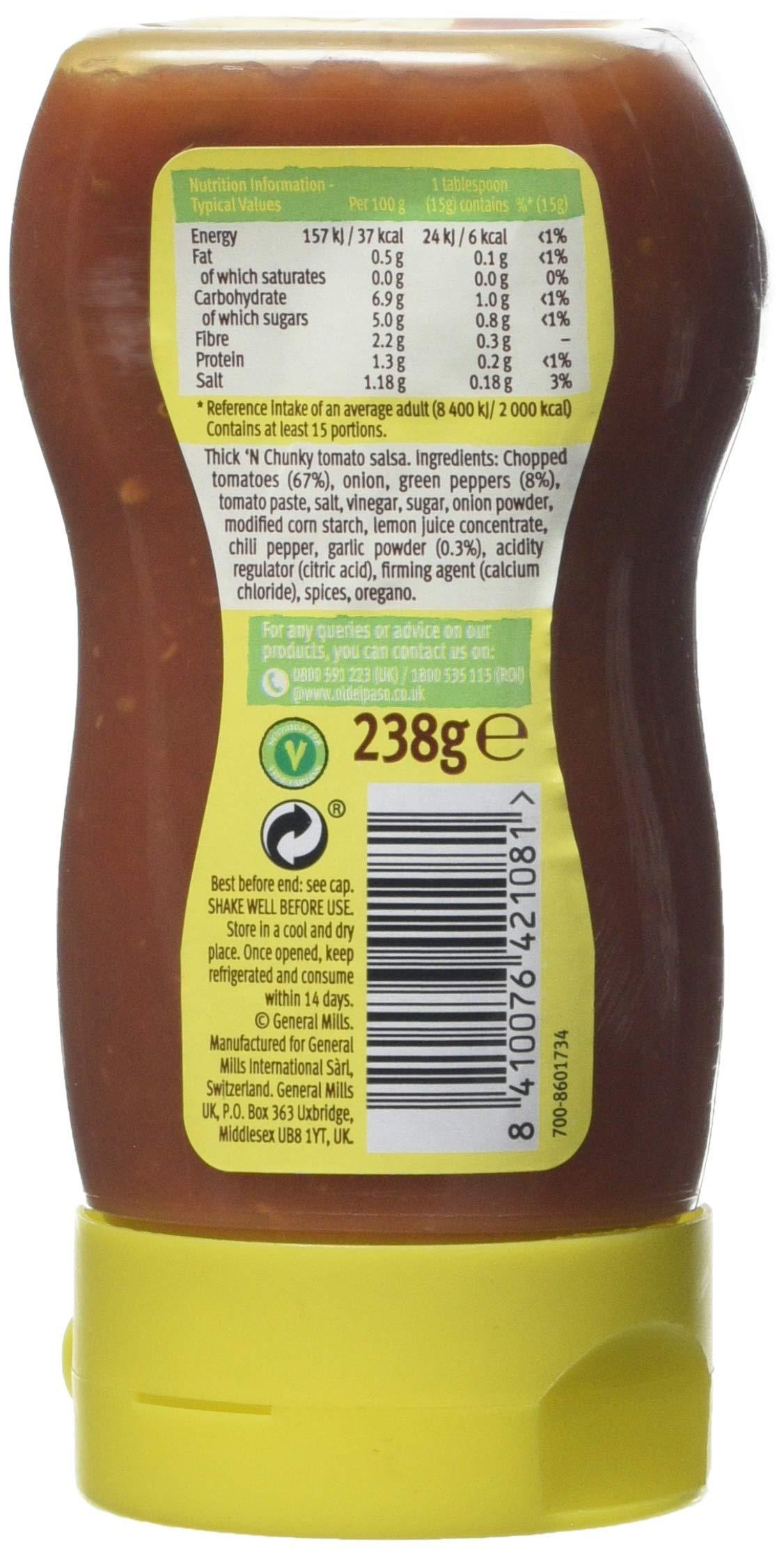 Old El Paso Old El Paso Thick N Chunky Salsa Mild, 238 g